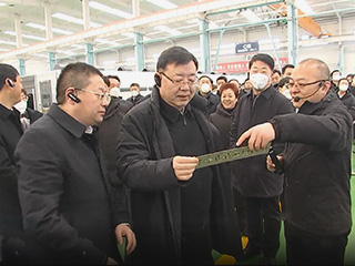 泰安市重點(diǎn)項(xiàng)目“集中觀摩大比拼”活動(dòng)走進(jìn)立為激光年產(chǎn)1.5萬臺(tái)激光數(shù)控機(jī)床生產(chǎn)基地項(xiàng)目，實(shí)地了解企業(yè)開工復(fù)產(chǎn)及項(xiàng)目推進(jìn)情況